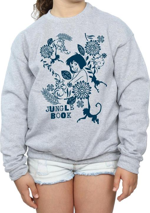 Image du produit Disney - Sweat THE JUGLE BOOK MOWGLI TALE - Fille (152, 158)
