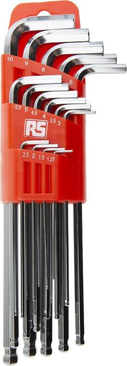 Image du produit Rs Pro Jeu de 15 clés hexagonales Briteguard