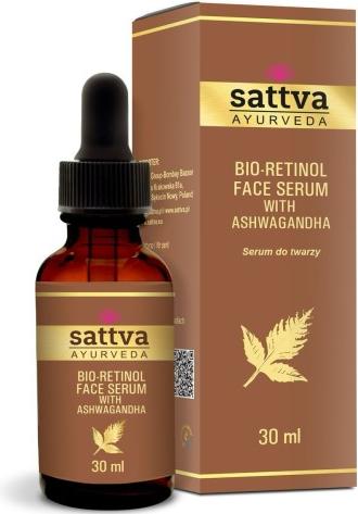 Immagine prodotto Sattva Ayurveda Sattva Face Serum Siero anti-età per la cura della pelle Siero vegano al retinolo con Ashwagandha (30 ml)