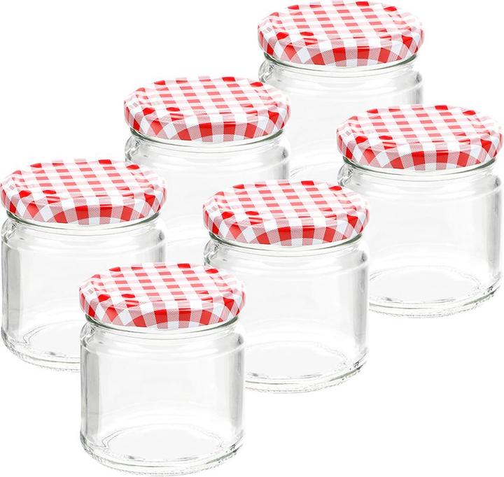 Image du produit Childhome Pot de conservation avec couvercle à visser (6 pcs, 0.21 l)