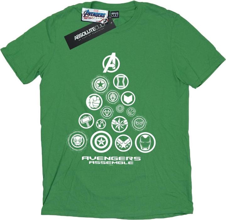Immagine prodotto Avengers Endgame Pyramid Icons Maglietta Uomo (XXL)