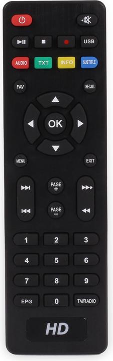Actual product image Ankaro DVB-C HDTV Receiver DCR 3000plus PVR (DVB-C, CI+ slot)