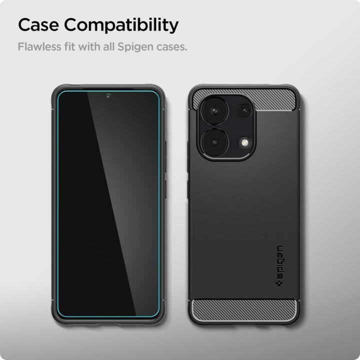 Immagine prodotto Spigen Glas.TR Slim Xiaomi Redmi Note 13 4G/LTE 2szt./2pcs AGL08295 szkło hartowane (2 Pezzo/i, Xiaomi Redmi Note 13)