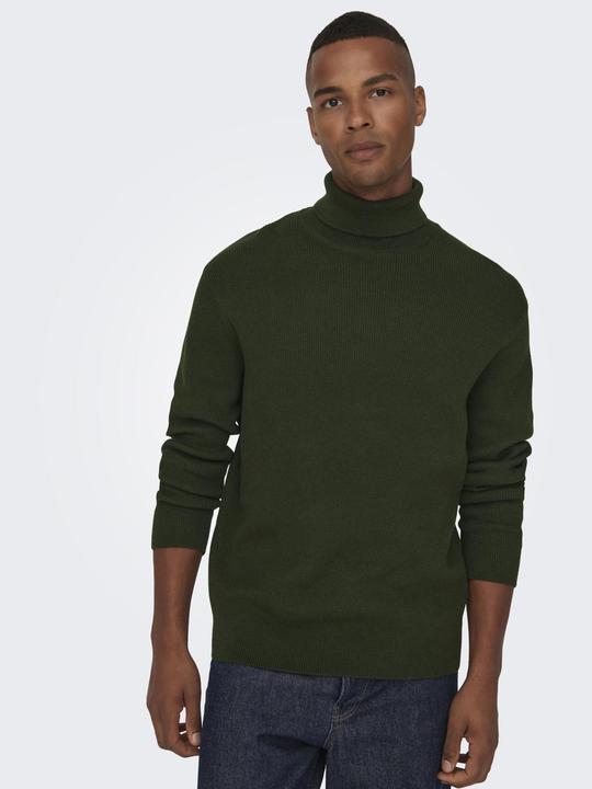 Actual product image Only & Sons High Neck Knit Sweater (S)