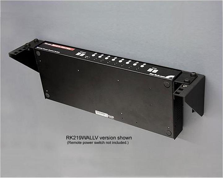 Actual product image StarTech 19 inch vertical wall mounting rack