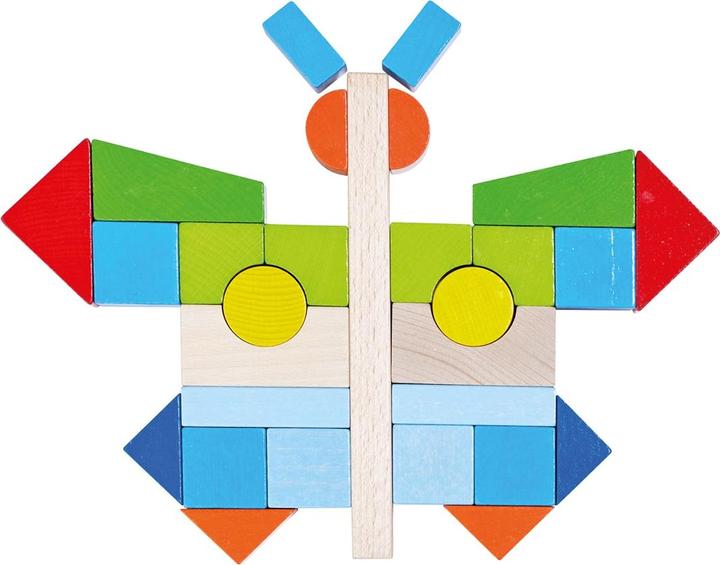 Actual product image Haba My first colourful building blocks **