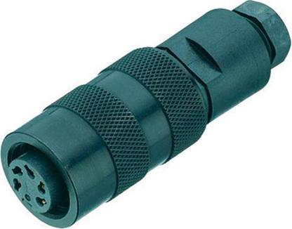 Actual product image Schubiger Series 723 6 pole M16 female connector