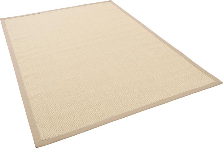 Actual product image Pergamon Sisal carpet Natura Classic with border (130 x 190 cm)