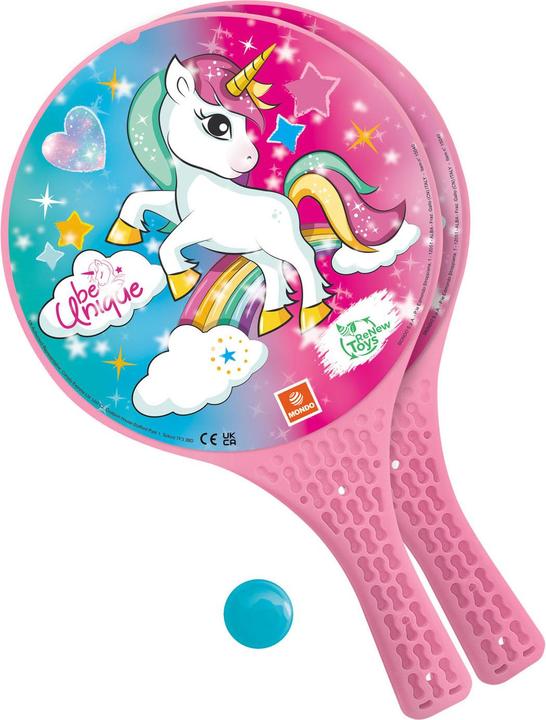 Image du produit Mondo Set de ballon de plage licorne, 3 pièces.