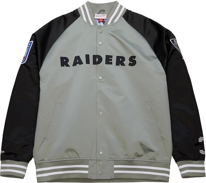 Mitchell & Ness M&N Lightweight Satin Jacke - LA Raiders Bo Jackson - M (M)