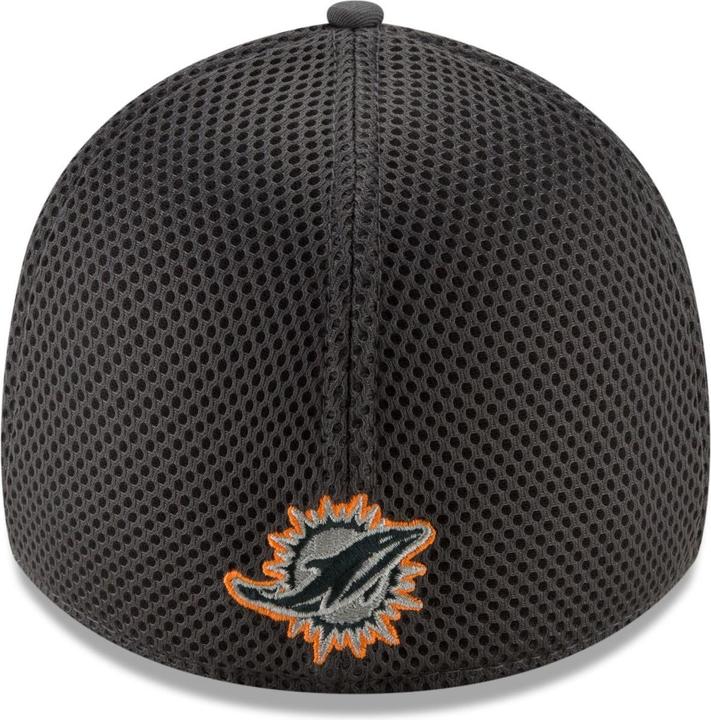 Actual product image New Era 39Thirty Stretch Mesh Cap - Miami Dolphins (XL)