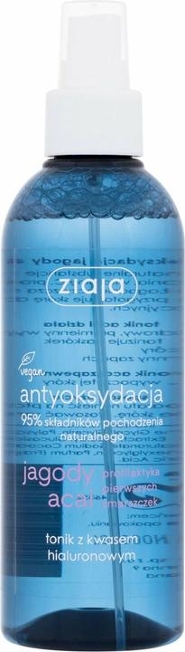 Produktbild Ziaja Acai Berries Antioxidant Tonic From Hyaluronic Acid 200Ml (Tonic, 200 ml)