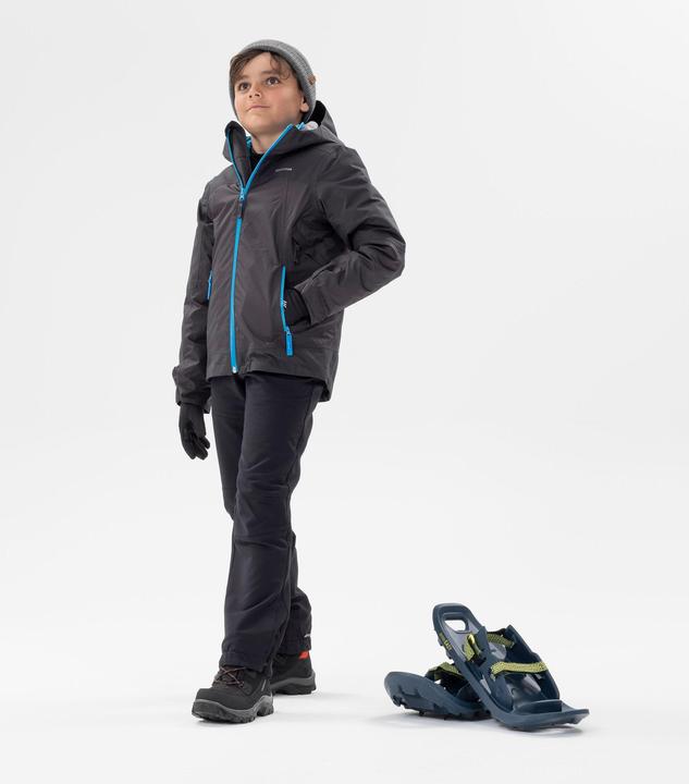 Immagine prodotto Quechua Pantaloni invernali softshell per bambini taglia 122-170 caldi per l'escursionismo - SH500 Mountain (6, 7, 8)