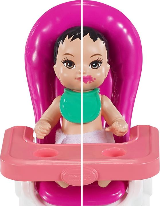 Produktbild Barbie Skipper Babysitter Spielset - Braunes Haar