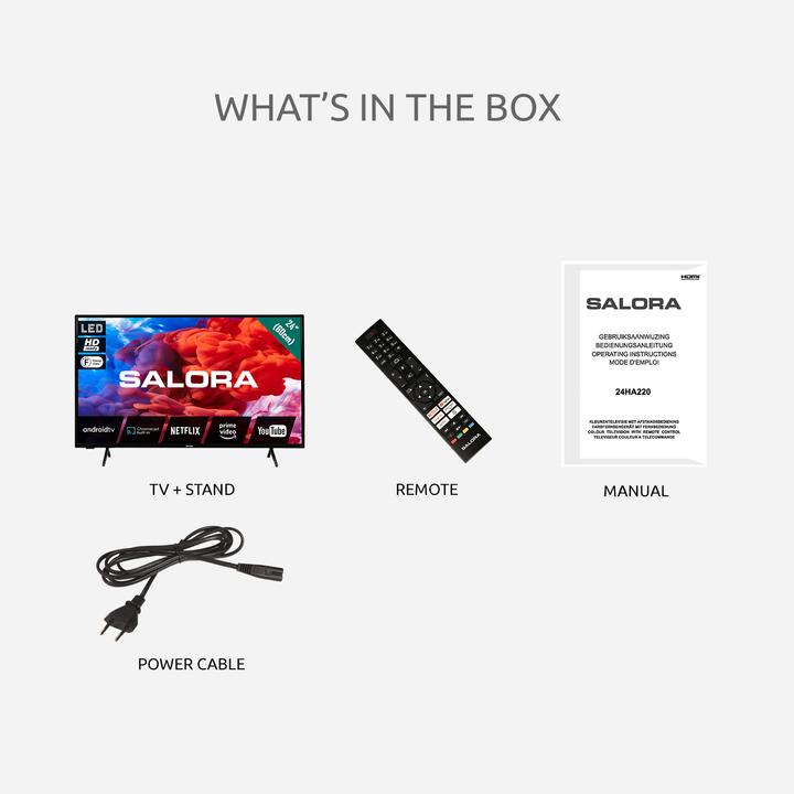 Produktbild Salora 220 serie - 24 smart (24", LED, HD ready)