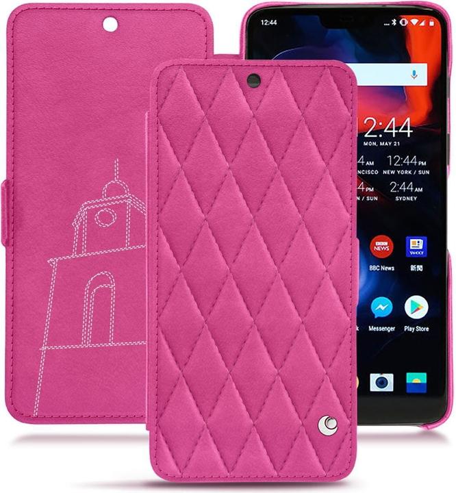 Actual product image Noreve Leather case horizontal (OnePlus 6)