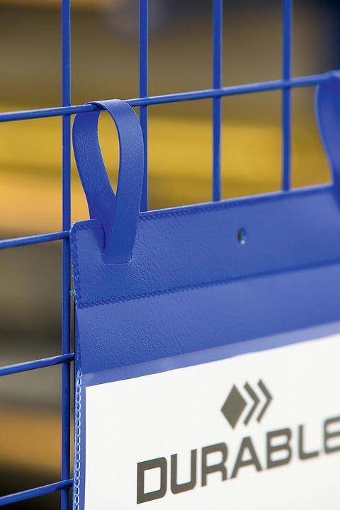 Actual product image Durable Grid box pocket with flap A4 high (A4, Cheer)