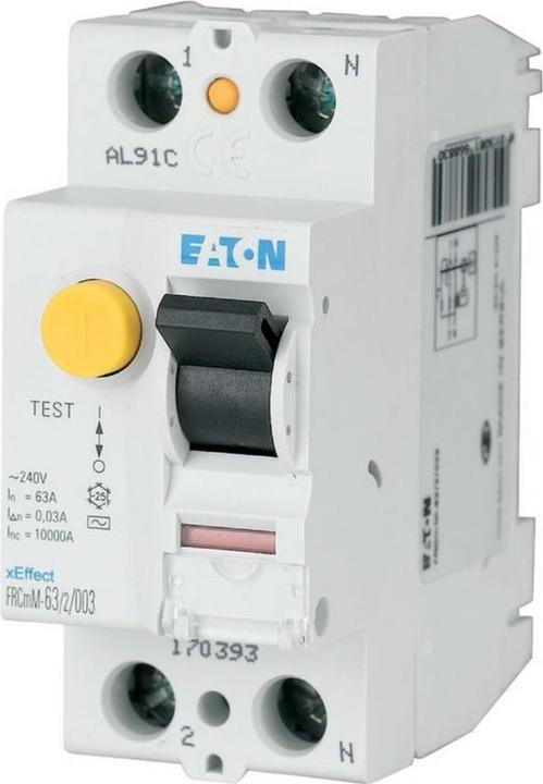 Produktbild Eaton FI-Schalter, 25A, 2p, 30mA, Typ G/A 170383