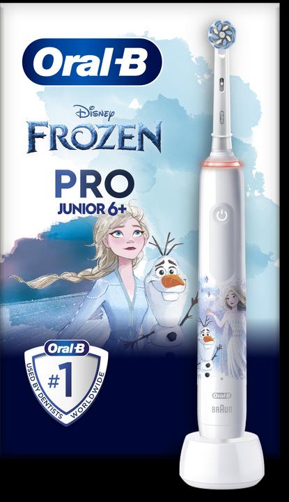 Image du produit Oral-B Brosse à dents D505.513.Z3K Pro Series 3 Junior 6+ Frozen Toothbrush (Brosse à dents oscillo-rotative)