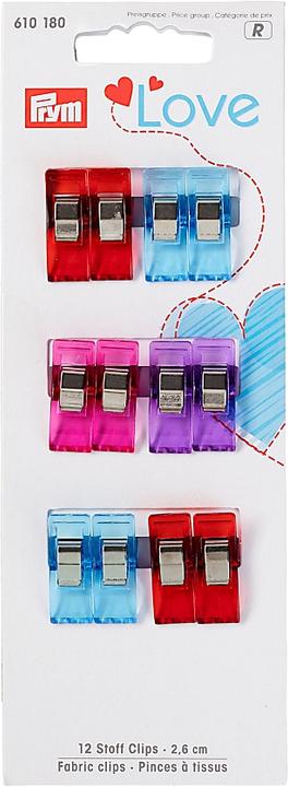 Rot, Blau, Rosa, Lila