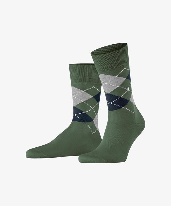 Produktbild Burlington Socken "Manchester" grün/klein gemustert (Einzelpack, 40 - 46)