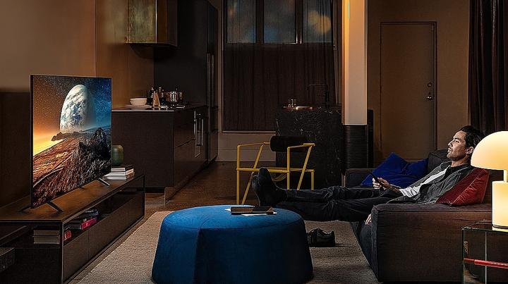 Actual product image Samsung GQ65Q70T (65", QLED, 4K, 2020)