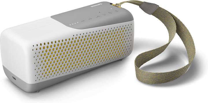 Philips Bluetooth Speaker TAS4807W White (12 h, Rechargeable battery operated)