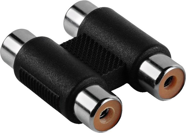 Produktbild Hama 2 Cinch-Kupplungen (Doppelkupplung)