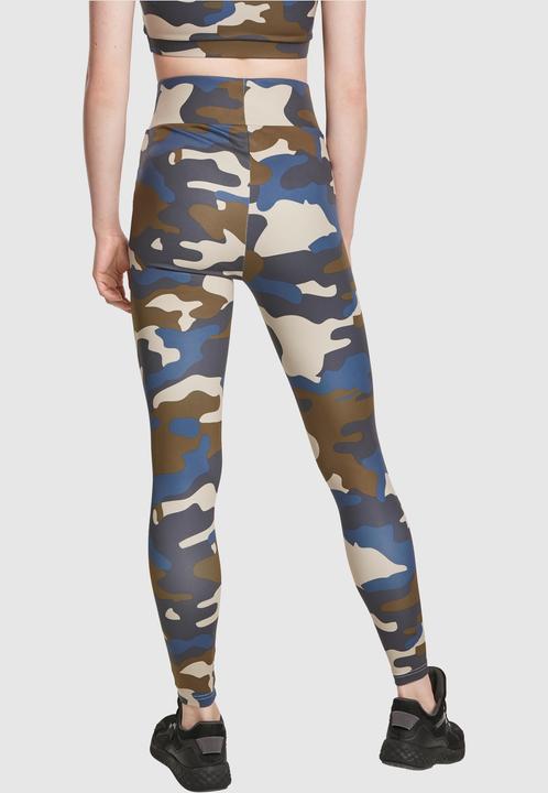 Actual product image Urban Classics Ladies High Waist Camo Tech Leggings (S)