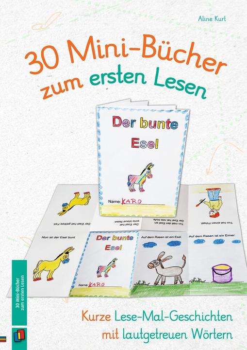 Immagine prodotto 30 Mini-Bücher zum ersten Lesen (Tedesco, Kurt, Aline, 2021)