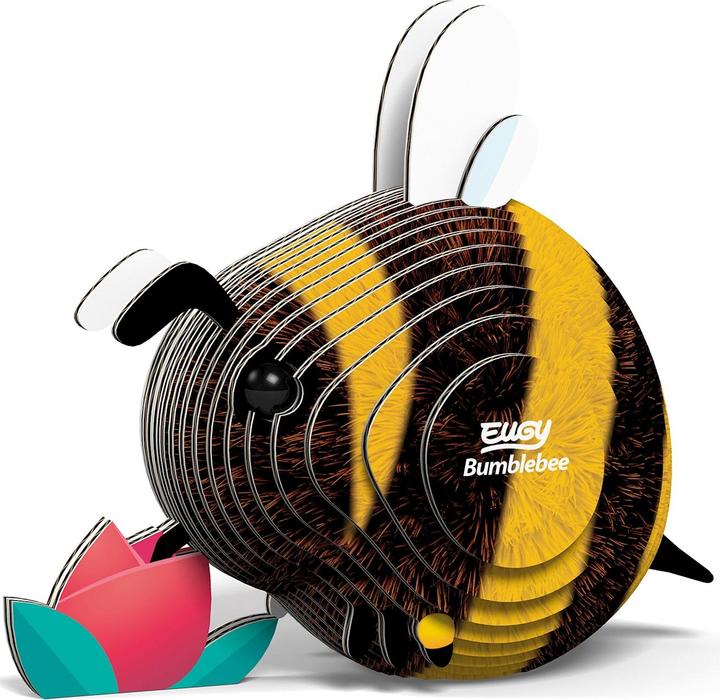 Actual product image Eugy 3D craft set bee (MQ6)