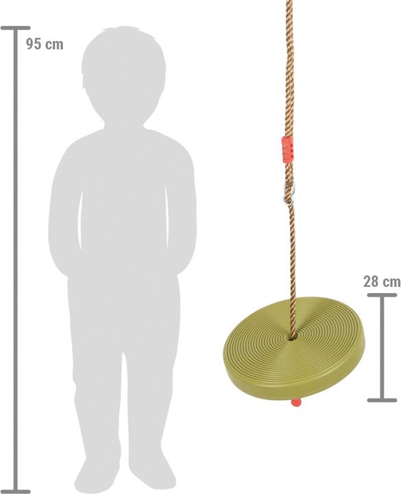 Actual product image small foot Plate swing