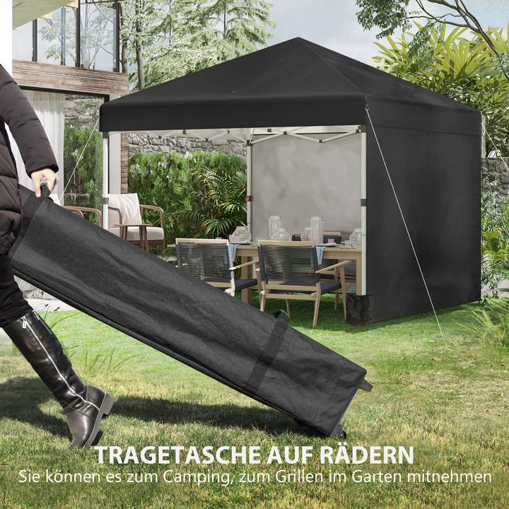 Actual product image Outsunny Faltpavillon mit Zubehör (297 cm, 297 cm)
