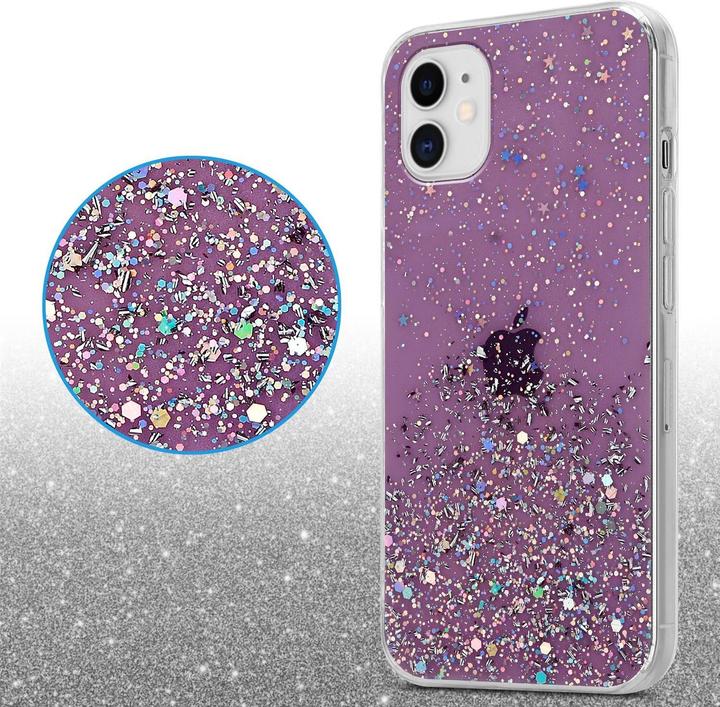 Image du produit Cadorabo Couverture TPU paillettes scintillantes (Apple iPhone 11 Pro Max)