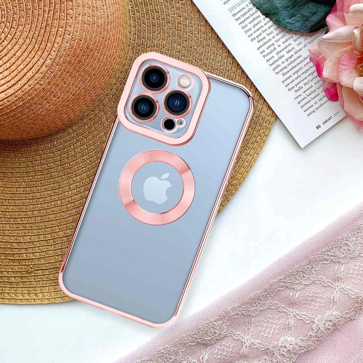 Immagine prodotto Cadorabo Custodia TPU Chrome con protezione della fotocamera per Apple iPhone 13 PRO MAX (Apple iPhone 13 Pro Max)
