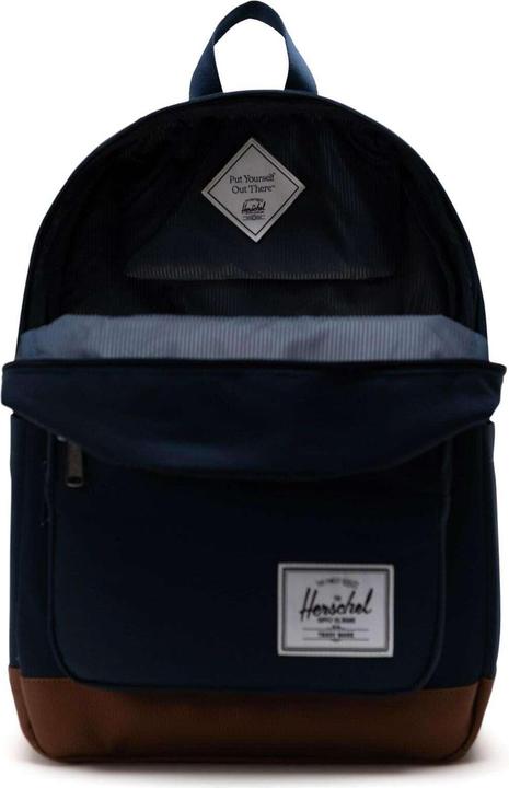Actual product image Herschel Backpack Pop Quiz Navy/Tan (25 l)