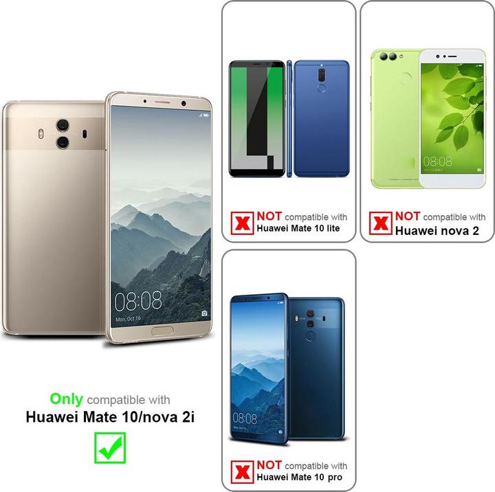 Produktbild Cadorabo Vollbild Displayschutzglas (1 Stück, Huawei Nova 2i)