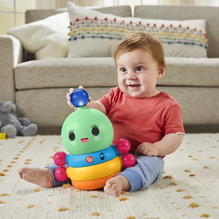 Actual product image Fisher-Price Happy World Dance Dance Rainbow Worm (Multilingual)