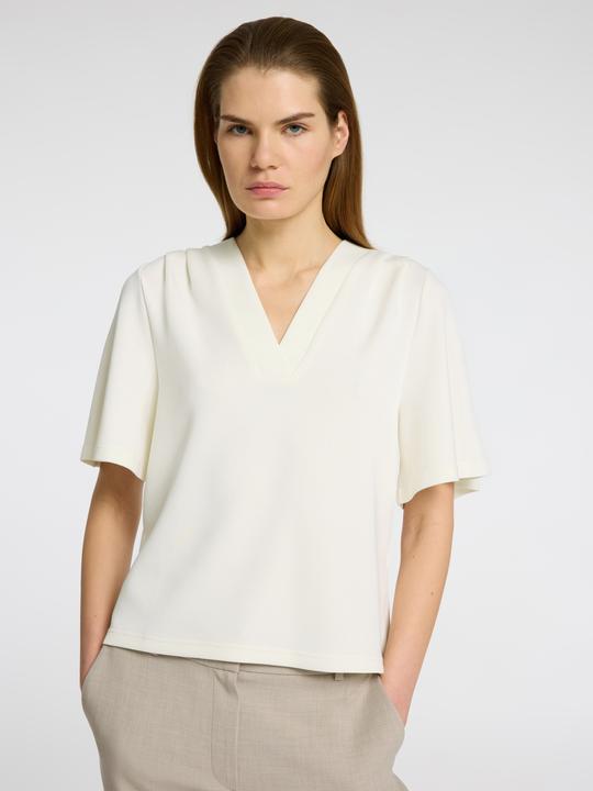 Actual product image Selected Femme Slftenny Ss V-Neck Top Noos (S)