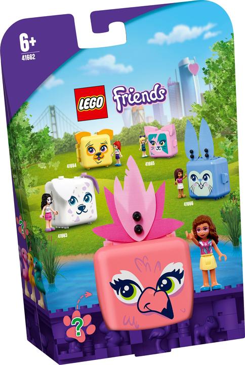 Actual product image LEGO Olivia's Flamingo Cube (41662, LEGO Friends)