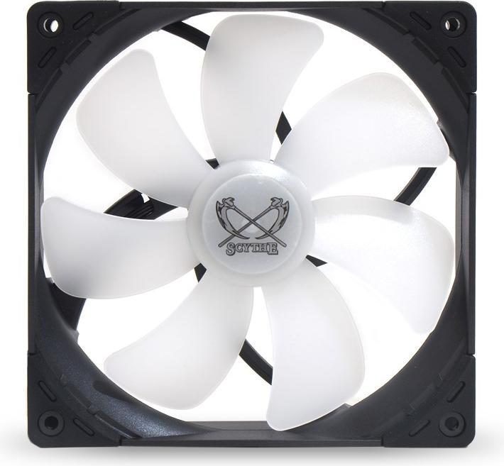 Actual product image Scythe Kaze Flex 140 Square ARGB PWM Fan 300-1200rpm (140 mm, 1 x)