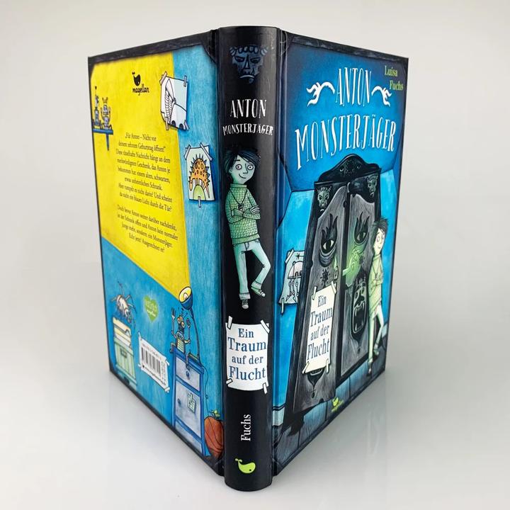 Actual product image Anton Monsterjäger - Ein Traum auf der Flucht (German, Luisa Fox, Sabine Mielke, 2022)
