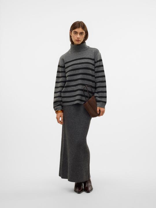 Actual product image Vero Moda VMMAY Hohe Taille Langer Rock Strickrock (M)