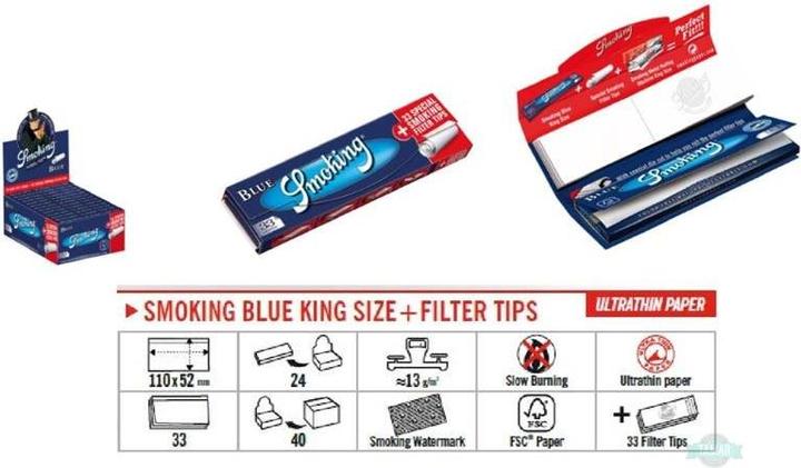 Actual product image Smoking King Size