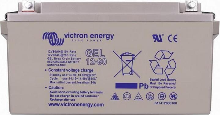 Actual product image Victron Energy Deep Cycle Battery (12 V, 90 Ah)