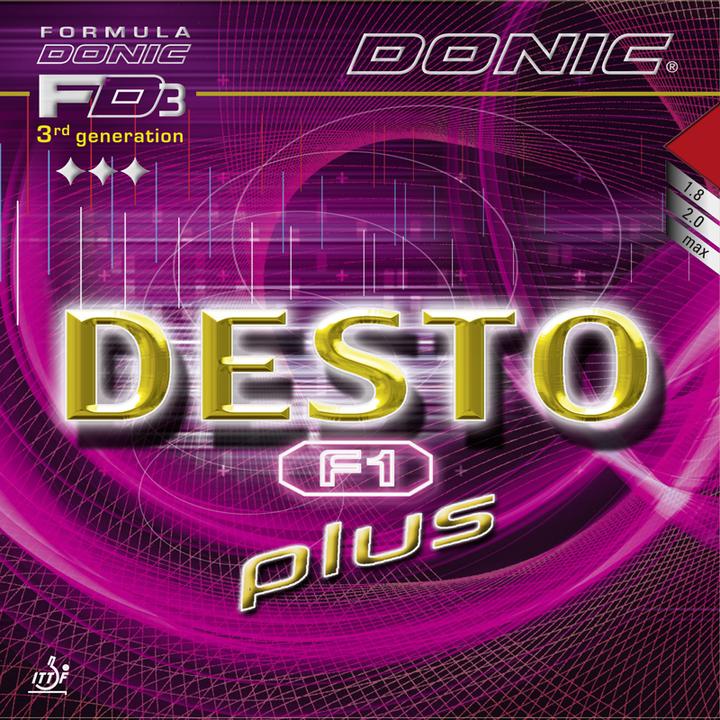 Image du produit Donic Desto F1 plus (2 mm)