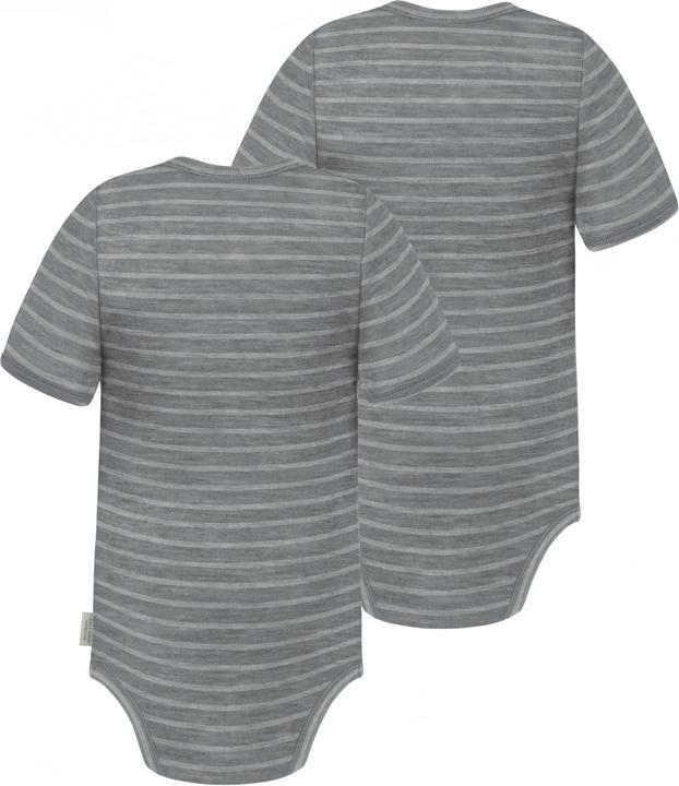 Produktbild Normani 2er Set Baby Merino Body Kurzarm „Tauranga" - 9285 (68)