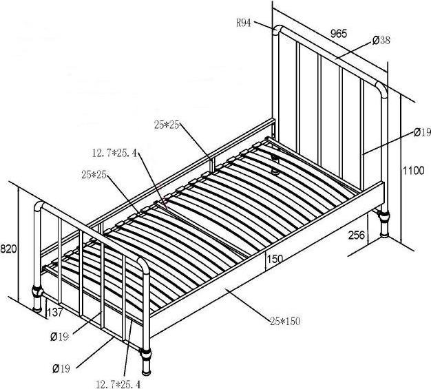 Immagine prodotto pfister Bronxx (90 x 200 cm)