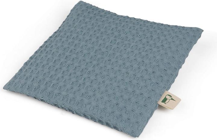 Produktbild Grünspecht Rapssamenkissen Waffelpiqué (13.5 x 13.5 cm)