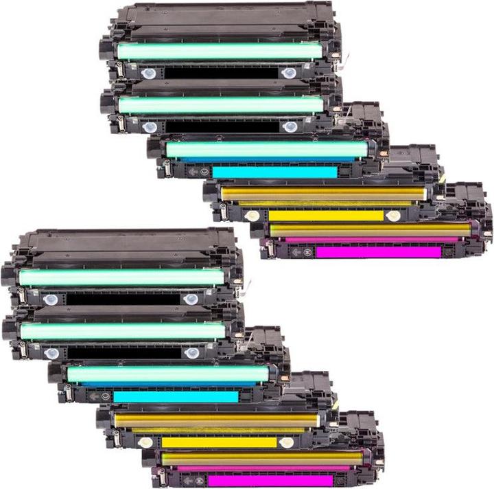 Immagine prodotto Hermex Cartucce di toner HP Color LaserJet Enterprise M553dn compatibili (M, FC, C, Y)
